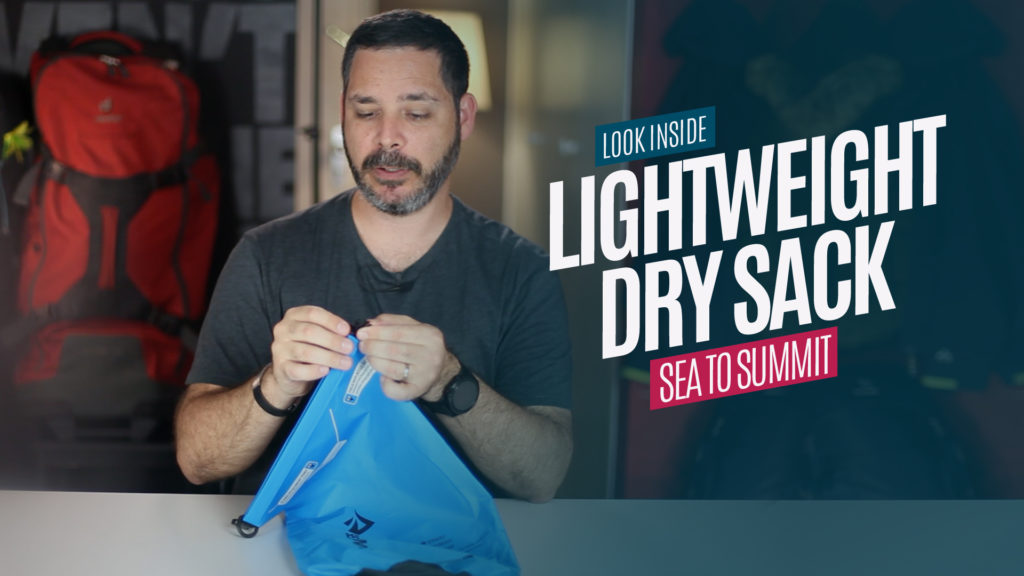 Conheça o Lightweight Dry Sack – Saco Estanque Sea to Summit