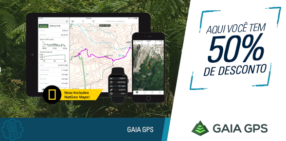 Aplicativo Gaia GPS - Club de Benefícios Gear Tips
